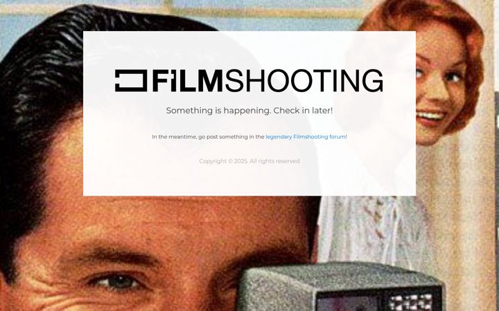 Screenshot of filmshooting.com