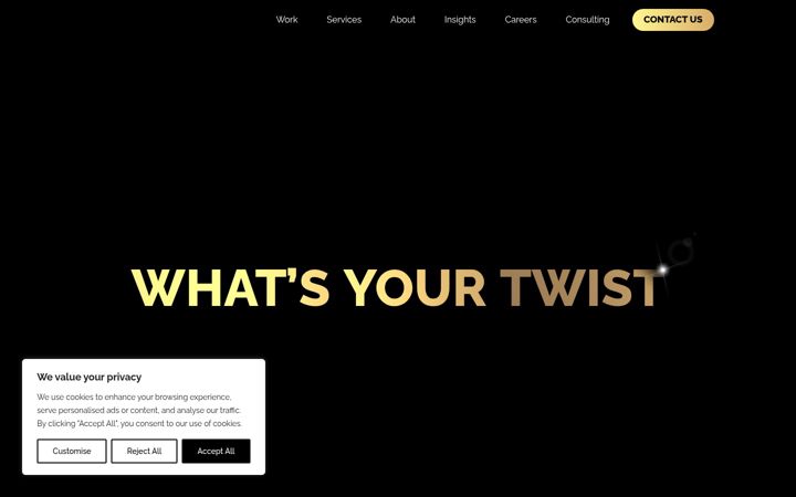 Screenshot of filmtwist.com