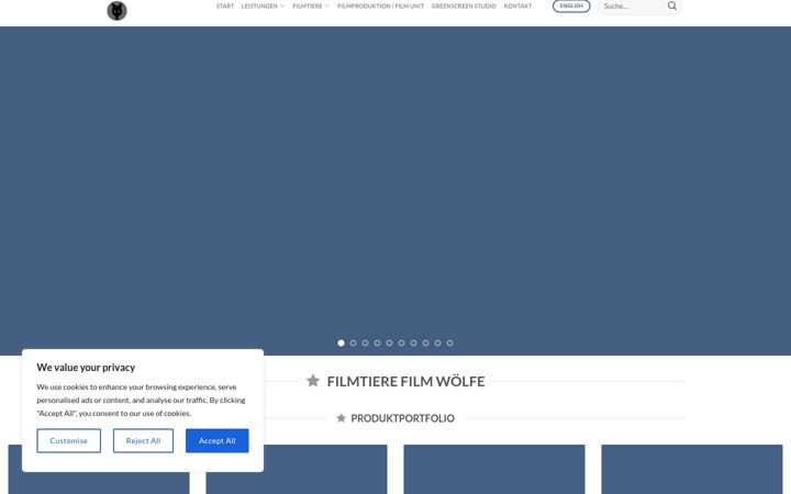 Screenshot of filmwoelfe.de