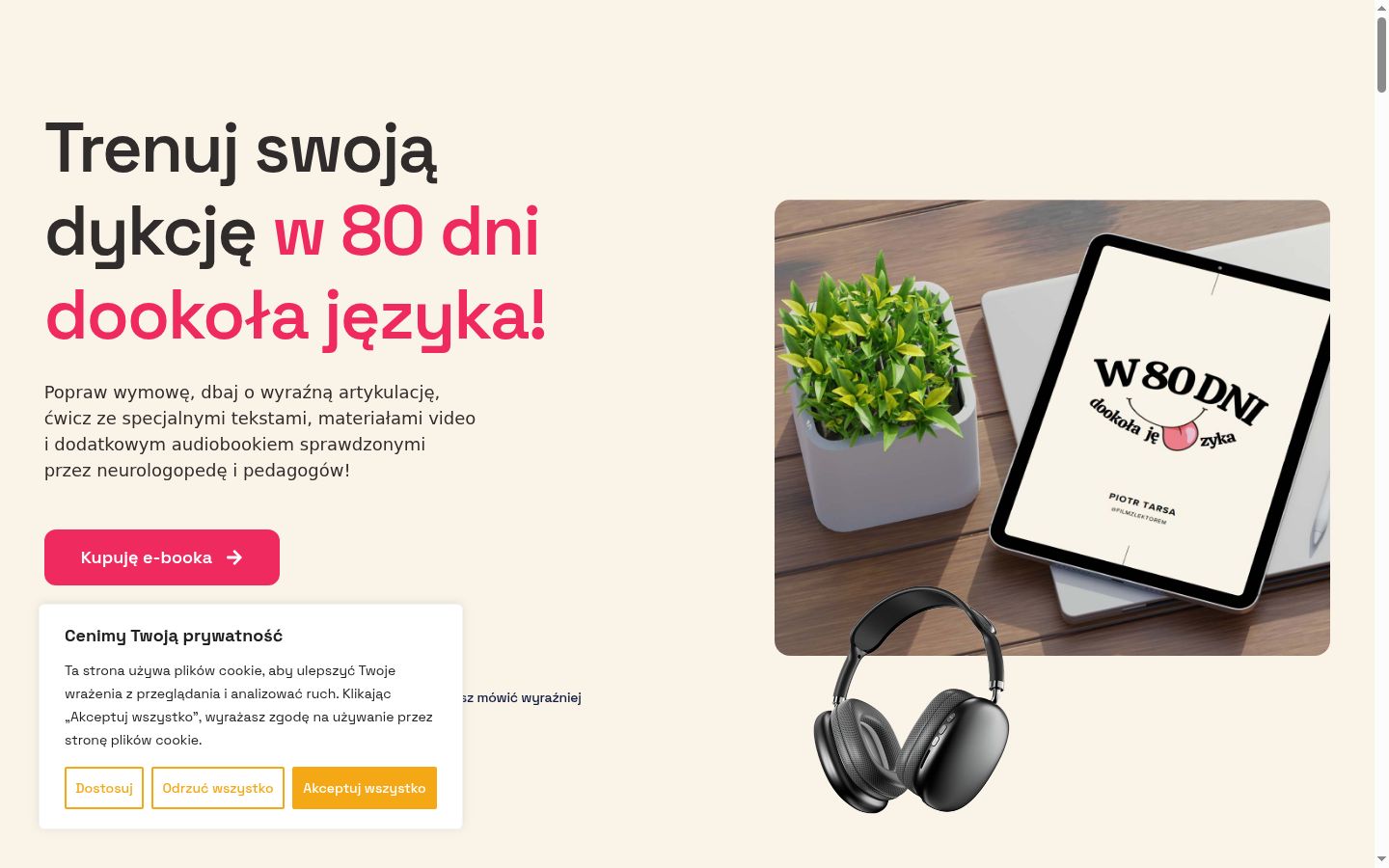 Screenshot tal-banner tal-kunsens muri qabel kwalunkwe interazzjoni