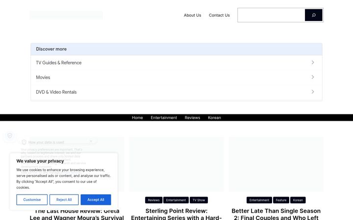 Screenshot of filmzzine.com