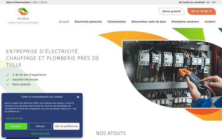 Screenshot of filnea-19.com