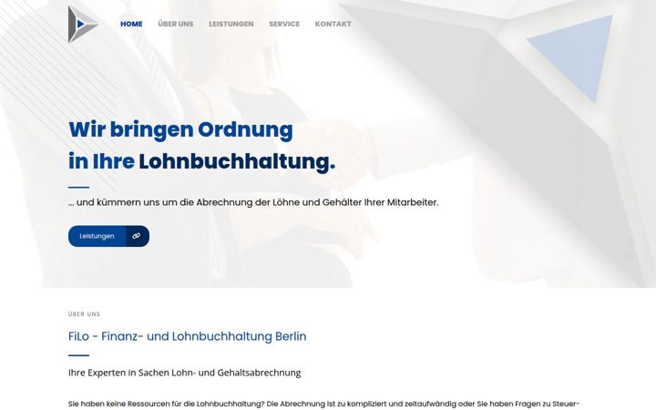 Screenshot of filo.berlin