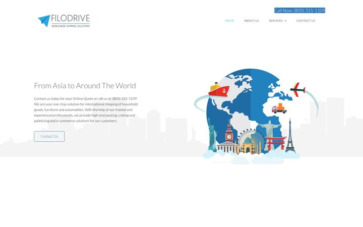 Screenshot of filodrive.net