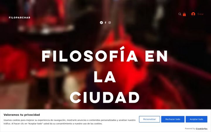 Screenshot of filoparchar.com