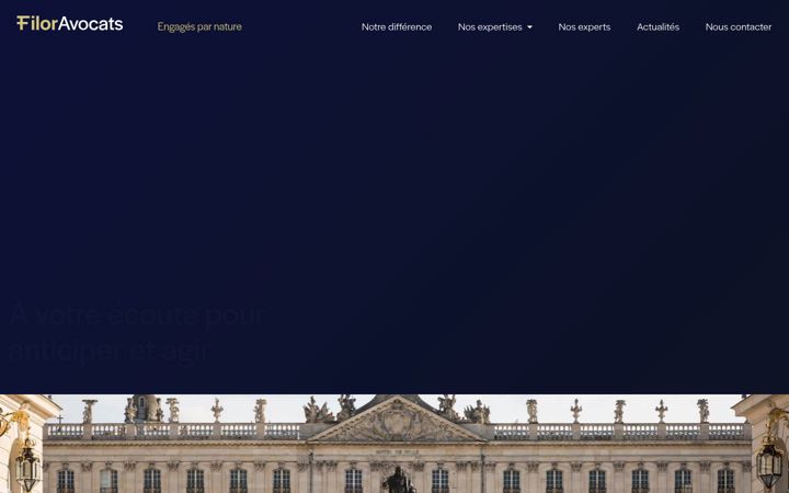 Screenshot of filor-avocats.com