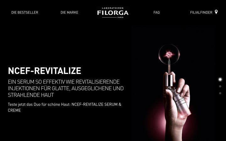 Zrzut ekranu filorga.de