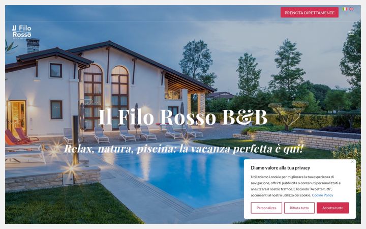Screenshot of filorossobeb.it
