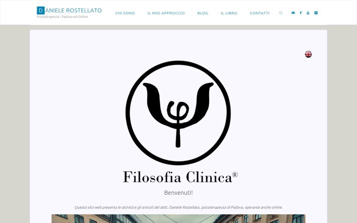 Screenshot of filosofiaclinica.it