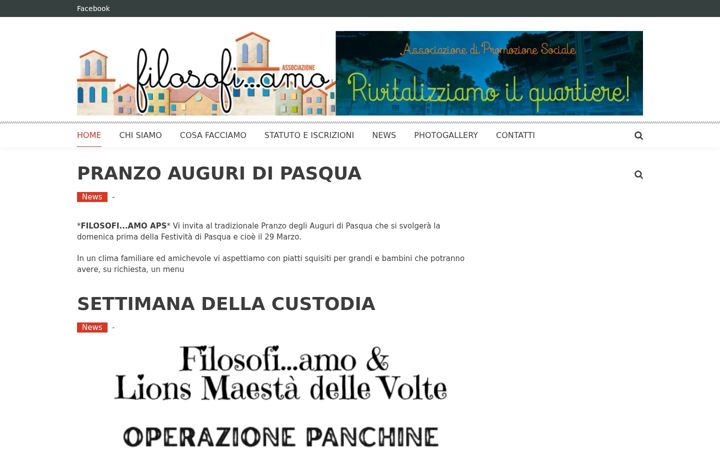 Screenshot ta' filosofiamo.it