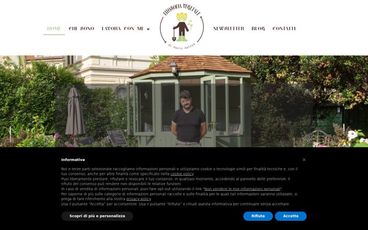 Screenshot of filosofiavegetale.it