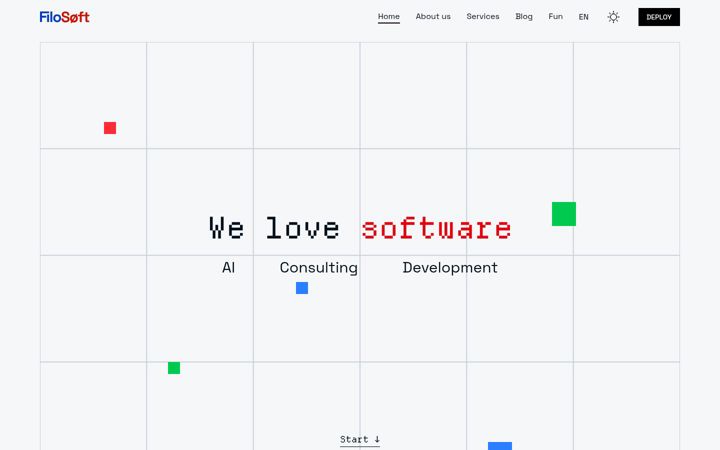 Screenshot of filosoft.it