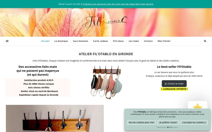 Screenshot of filotablo.fr
