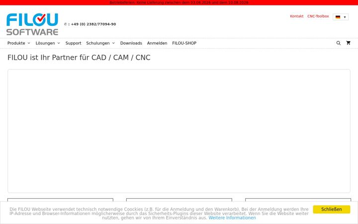 Screenshot of filou.de