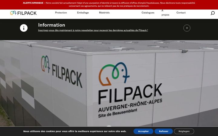 Ekrānuzņēmums no filpack.fr