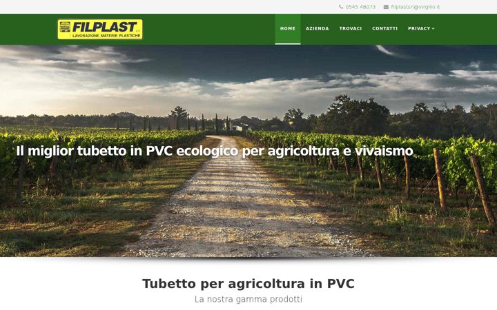 Screenshot of filplastsrl.it