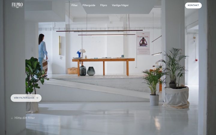 Screenshot of filpro.se