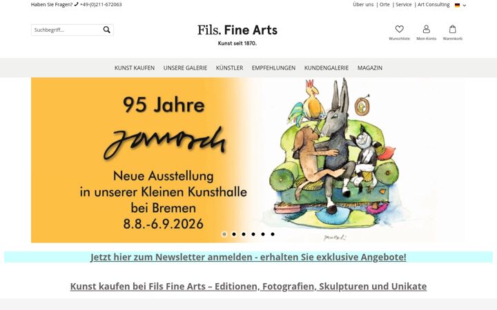 Zrzut ekranu fils-fine-arts.de