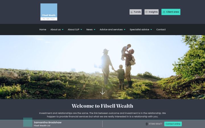 Képernyőkép: filsellwealth.co.uk