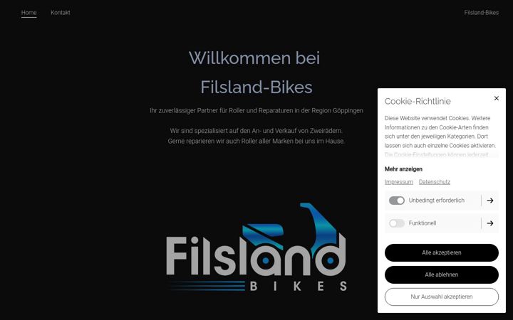 Screenshot of filsland-bikes.de