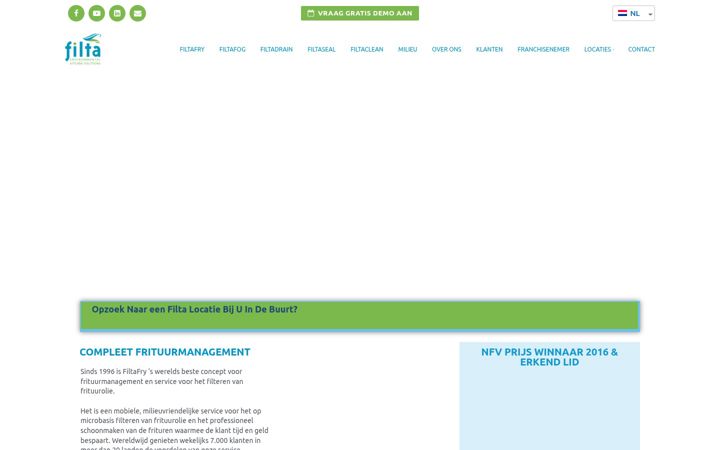 Screenshot of filtabenelux.nl
