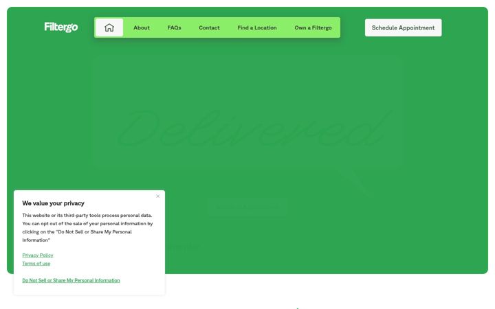 Screenshot of filter-go.com