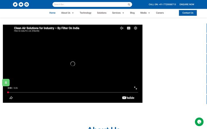 Screenshot of filter-on.com