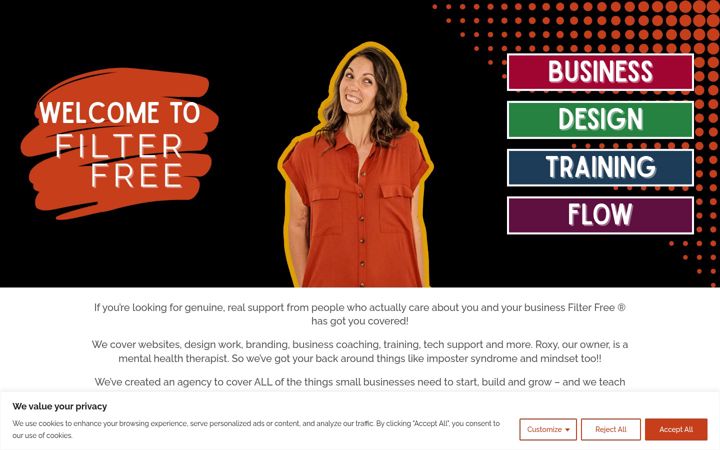 Screenshot of filterfreeonline.com