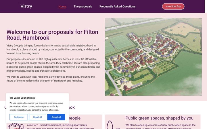 Screenshot of filtonroad.co.uk