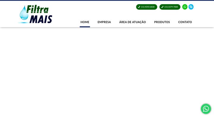 Screenshot of filtramais.com.br