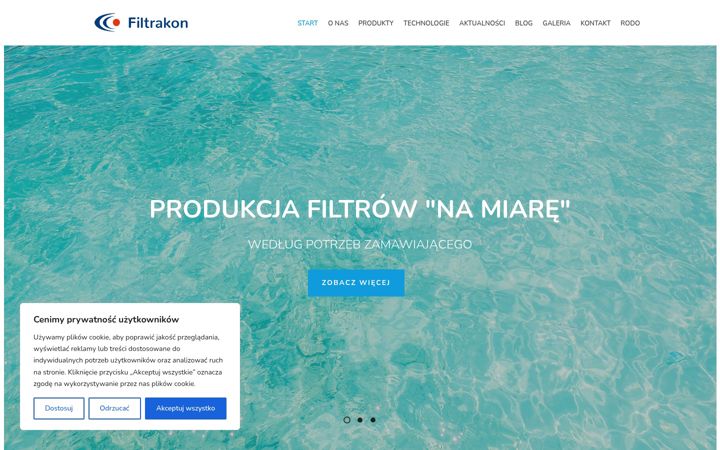 Screenshot of filtrowanie.com.pl