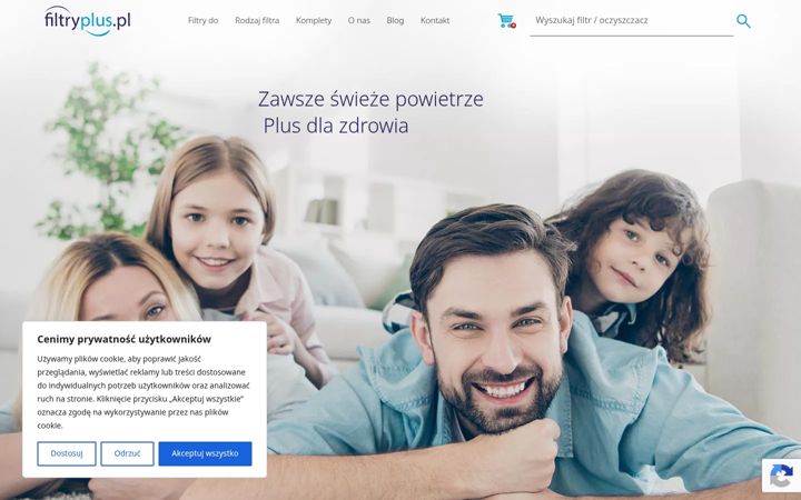 Screenshot of filtryplus.pl
