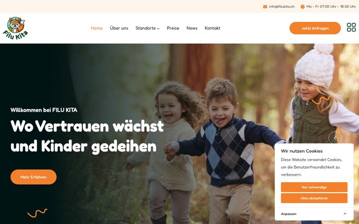 Screenshot of filukita.ch