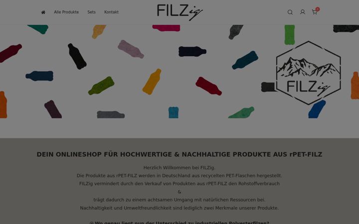 Ekrānuzņēmums no filzig-online.de