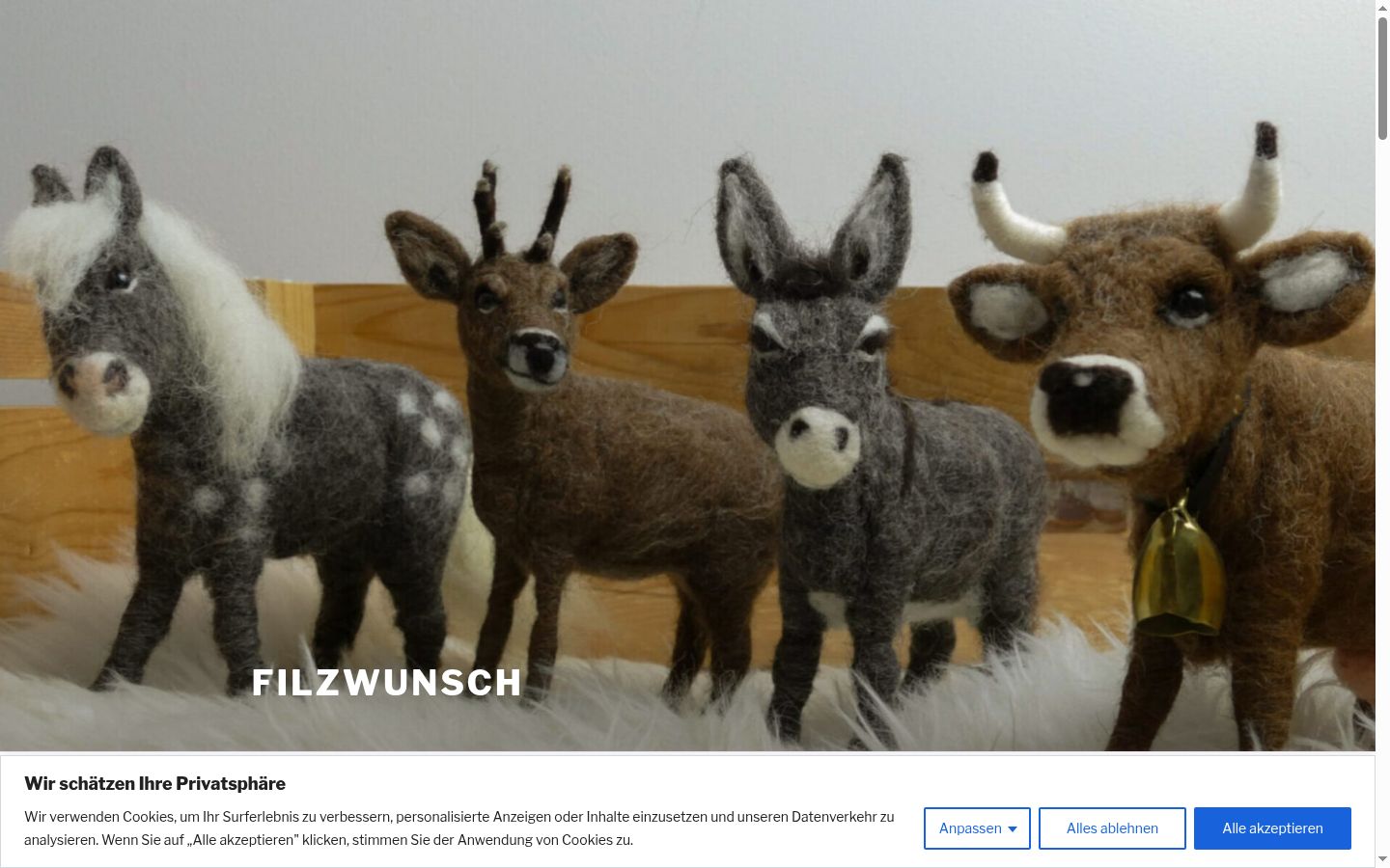 Zrzut ekranu banera zgody wyświetlanego przed jakąkolwiek interakcją