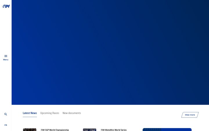 Screenshot of fim-moto.com