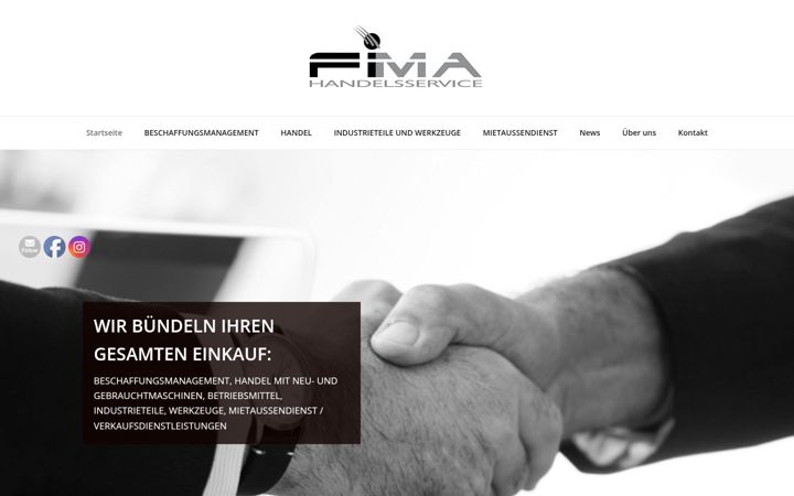 Screenshot of fima-handelsservice.de