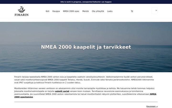 Screenshot of fimarin.net
