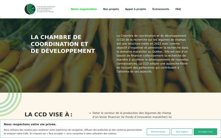 Screenshot of fimccd.ca