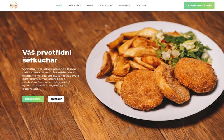 Screenshot of fimcook.cz