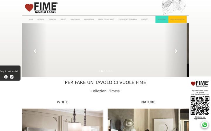 Screenshot of fimesrl.com