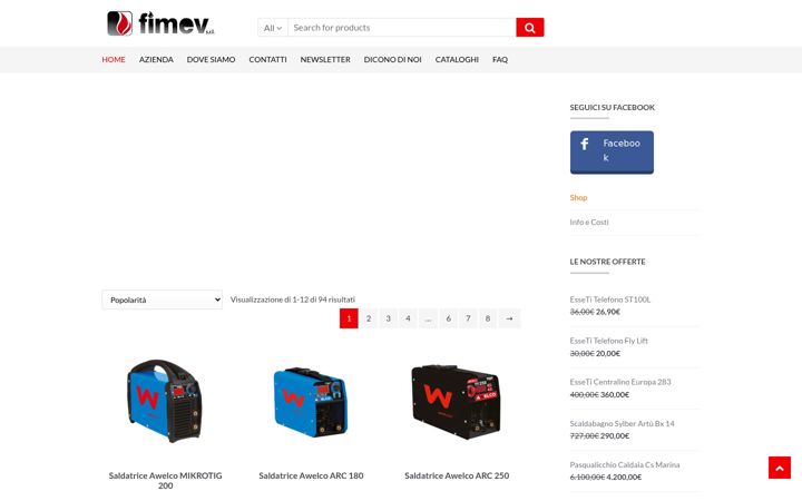 Screenshot ta' fimev.it