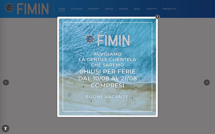 Screenshot of fimin.net
