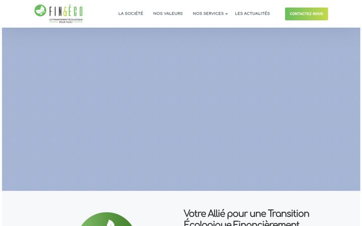 Screenshot of fin-ecologie.fr