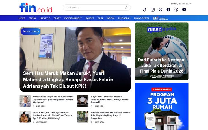 Zrzut ekranu fin.co.id