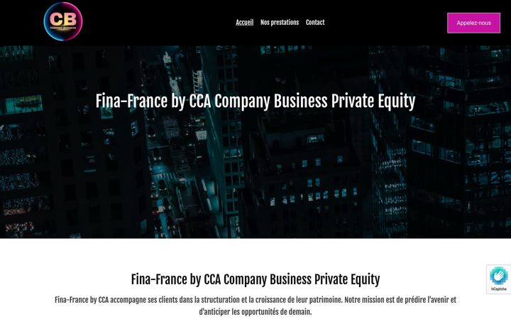 Screenshot of finafrancebycca.com