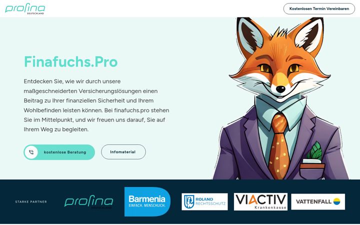 Screenshot of finafuchs.pro