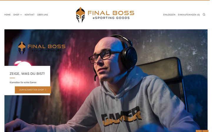 Screenshot of final-boss.de