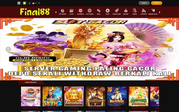 Screenshot of final88.org