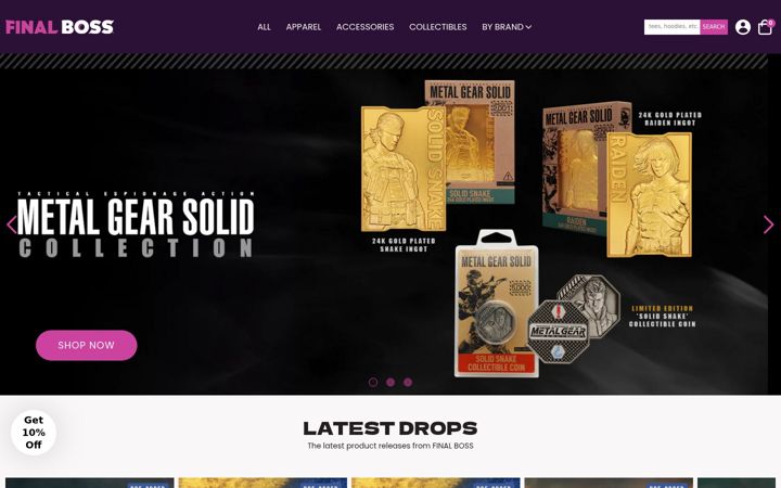 Screenshot of finalbossbundle.com